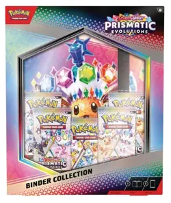 Pokemon TCG Scarlet & Violet Prismatic Evolutions Binder Collection - Image 1