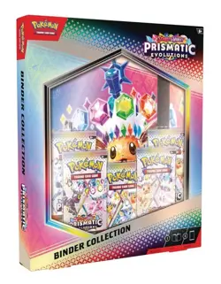 Pokemon TCG Scarlet & Violet Prismatic Evolutions Binder Collection - Image 3