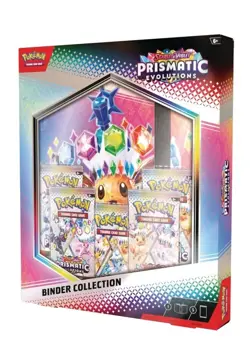 Pokemon TCG Scarlet & Violet Prismatic Evolutions Binder Collection - Image 4