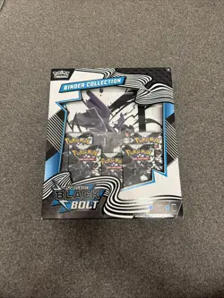 Pokemon TCG S&V - Black Bolt Binder Collection Box BRAND NEW & SEALED - Image 1
