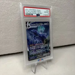 Shadow Rider Calyrex VMAX 205/198 PSA 10 Gem Mint Chilling Reign Pokemon - Image 3