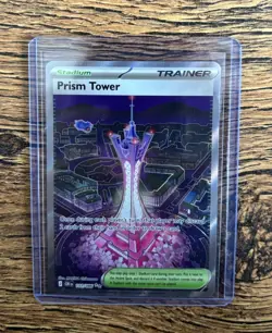 Prism Tower 111/086 Ultra Rare Chaos Rising Pokemon Card - Image 1