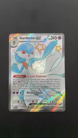 Pokemon Paldean Fates Gardevoir EX PAF217 - Image 1