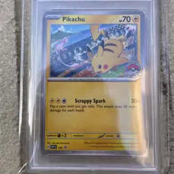 Pikachu 190 World Championships Svp En-Sv Black Star Promo Pokemon PSA 10 - Image 4