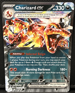 Charizard EX 125/197 Double Rare Holo - SV03 - Obsidian Flames -NM- Pokemon TCG - Image 1