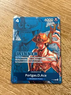 Portgas D Ace P-103 - Winner Promo - NM/M - One Piece TCG - Image 1