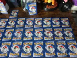 WOTC Pokemon Vintage Bundle Varied Sets Dmg-MP X39 See Pics - Image 4