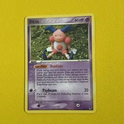 Pokemon Ditto Mr Mime Pop Series 3 12/17 Card - Image 1