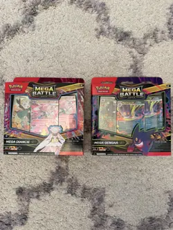 Pokemon Mega Gengar EX + Mega Diancie EX Battle Deck Set of 2 Brand New Sealed - Image 1
