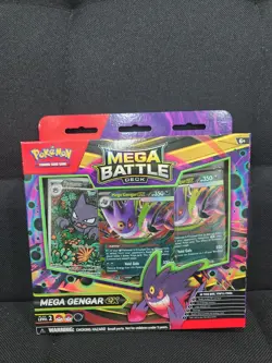 Pokemon Mega Gengar ex Battle Deck English Brand New Sealed Inc Haunter 27 Promo - Image 1