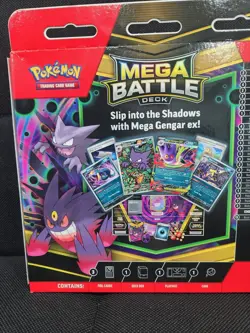 Pokemon Mega Gengar ex Battle Deck English Brand New Sealed Inc Haunter 27 Promo - Image 4