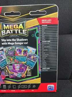 Pokemon Mega Gengar ex Battle Deck English Brand New Sealed Inc Haunter 27 Promo - Image 5