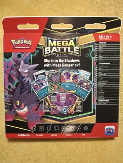 Pokemon TCG Mega Battle Deck (Mega Gengar ex) Factory Sealed Brand New - Image 2