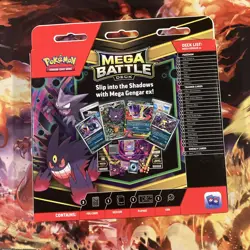 Pokemon Mega Gengar ex Battle Deck English Brand New Sealed Inc Haunter 27 Promo - Image 2