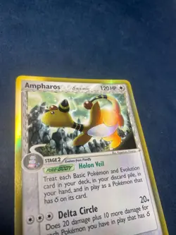 Pokemon Card Ampharos - EX Dragon Frontiers - 1/101 Rare Holo ENG - NM - Image 4
