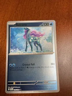 Suicune 026/094 Phantasmal Flames Reverse Holo Rare Pokemon TCG Card - Image 1