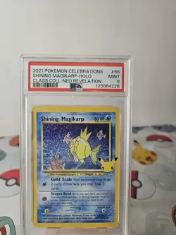 Pokemon TCG Shining Magikarp 66/64 PSA 9 - Image 1