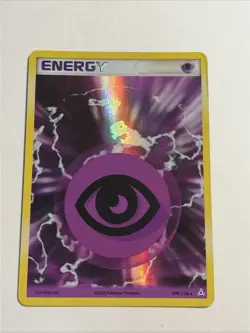 Pokemon TCG Psychic Energy EX Holon Phantoms Holo Card 109/110 Rare - Image 3
