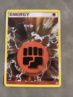 Pokemon Card - Fighting Energy Holon Phantoms 110/110 Holo Rare - Image 1