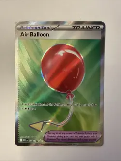 Air Balloon 166/132 Ultra Rare 2025 Pokemon Mega Evolution Full Art Card NM - Image 1