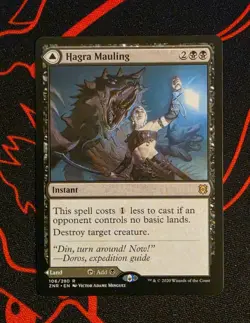 MTG Hagra Mauling x1 Near Mint from Zendikar Rising (ZNR) - Image 1