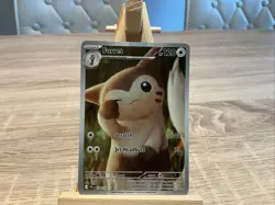 Pokemon TCG Furret 168/159 SV09 Journey Together Illustration Rare NM Condition - Image 1