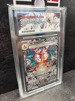 Charizard EX - 223/197 - Obsidian Flames - SIR - ACE 10 - Pokemon TCG - Image 2