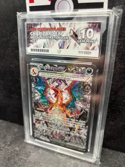 Charizard EX - 223/197 - Obsidian Flames - SIR - ACE 10 - Pokemon TCG - Image 3