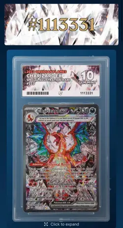 Charizard EX - 223/197 - Obsidian Flames - SIR - ACE 10 - Pokemon TCG - Image 5