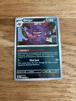 Pokemon TCG Perfect Order Gengar Reverse Holo 050/088 Perfect Condition - Image 1
