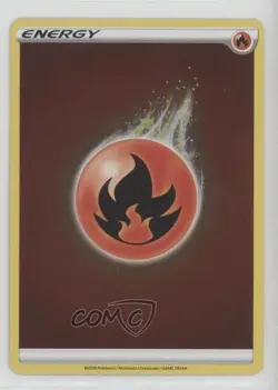 Fire Energy Reverse Foil Pokemon Sword & Shield - Image 1