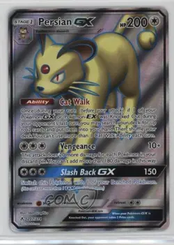 Full Art - Persian GX Pokemon Sun & Moon Unbroken Bonds #207 - Image 1