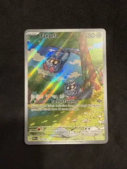 #3 Tangela 178/165 Sv: Scarlet & Violet 151 Illustration Rare Pokemon Holo - Image 1