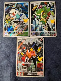 Pokemon TCG First Partner Illustration Collection Unova Starters (Series 2) - Image 1