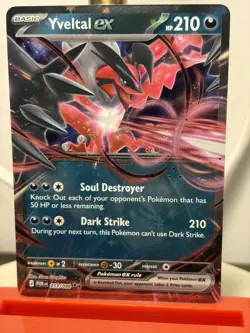 Pokemon TCG Perfect Order YVELTAL EX Double Rare 53/88 - Image 1