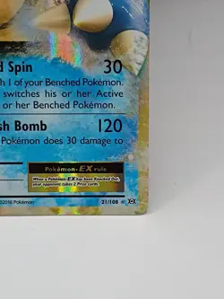 pokemon evolutions blastoise ex 21/108 - Image 3