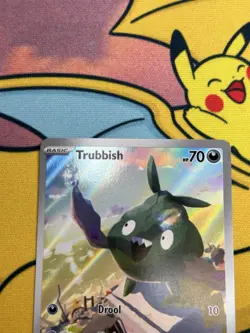 Pokemon TCG Trubbish 140/086 White Flare Set Near Mint - Image 2