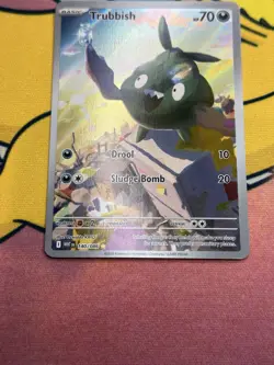 Pokemon TCG Trubbish 140/086 White Flare Set Near Mint - Image 3
