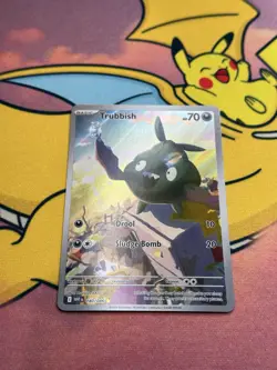 Pokemon TCG Trubbish 140/086 White Flare Set Near Mint - Image 4