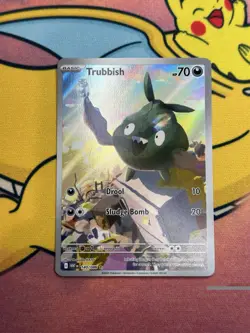 Pokemon TCG Trubbish 140/086 White Flare Set Near Mint - Image 5