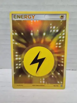 Lightning Energy 106/108 Holo Rare Power Keepers Pokemon 2007 - Image 1