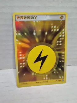 Lightning Energy 106/108 Holo Rare Power Keepers Pokemon 2007 - Image 2