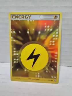 Lightning Energy 106/108 Holo Rare Power Keepers Pokemon 2007 - Image 3
