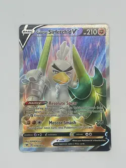 Galarian Sirfetch'd V 174/185 Ultra Rare Vivid Voltage Pokemon NM US SELLER - Image 1