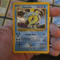 Pokemon TCG Gyarados Holo Rare - Image 1