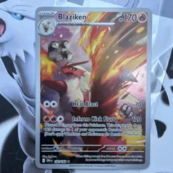 Pokemon TCG Blaziken 192/182 Destined Rivals Illustration - Image 1