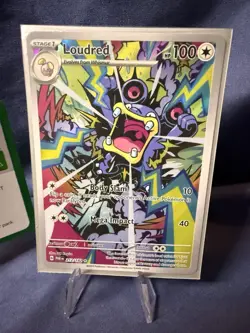 The Pokemon Company Loudred 212/182 SV04 Paradox Rift Holo Illustration Rare 10… - Image 1