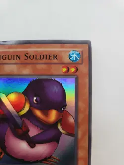 YUGIOH PENGUIN SOLDIER SDJ-022 1ST Edition SUPER (NM) - Image 3