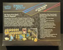 Pokemon Center Crown Zenith Elite Trainer Box (ETB) Factory Sealed With Case TCG - Image 2
