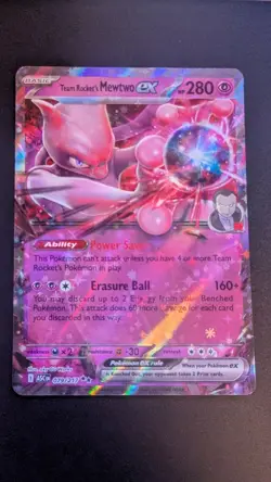 Team Rocket's Mewtwo ex - Double Rare ME: Ascended Heroes 079/217 NM - Image 1